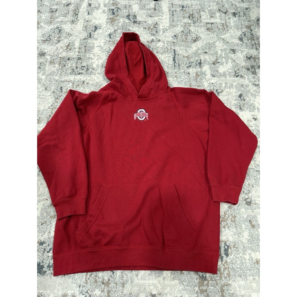 Ohio State Buckeyes Antigua Sports Hoodie‎ Boys Size Large Red